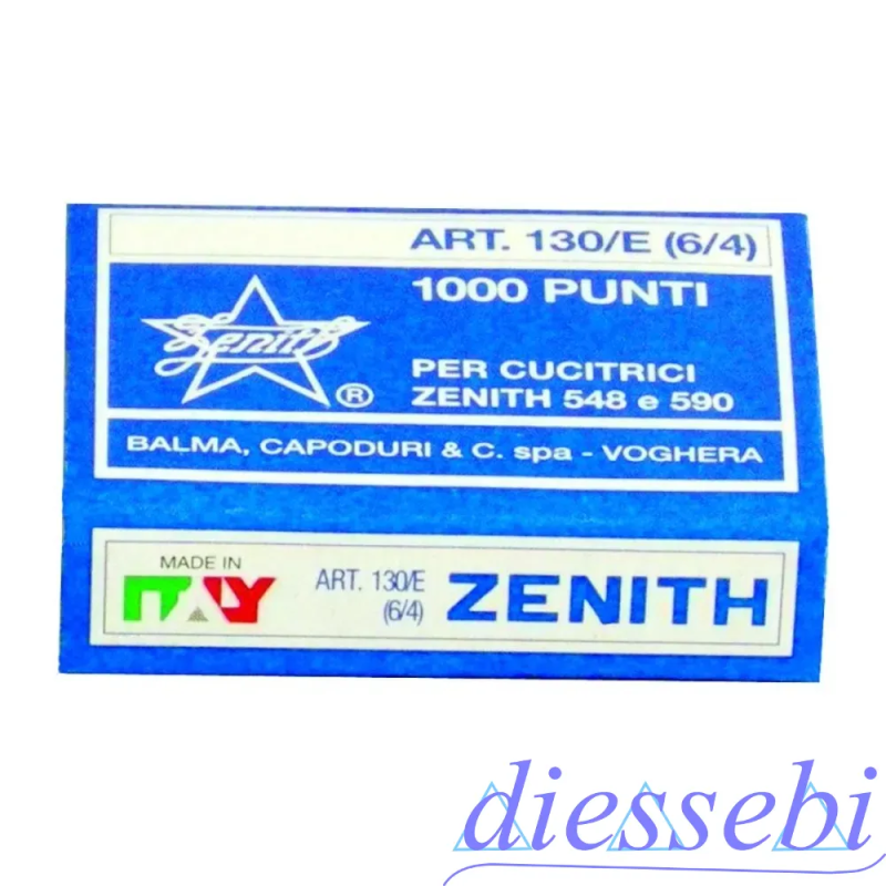 Punti Cucitrice 130/E Zenith 1000