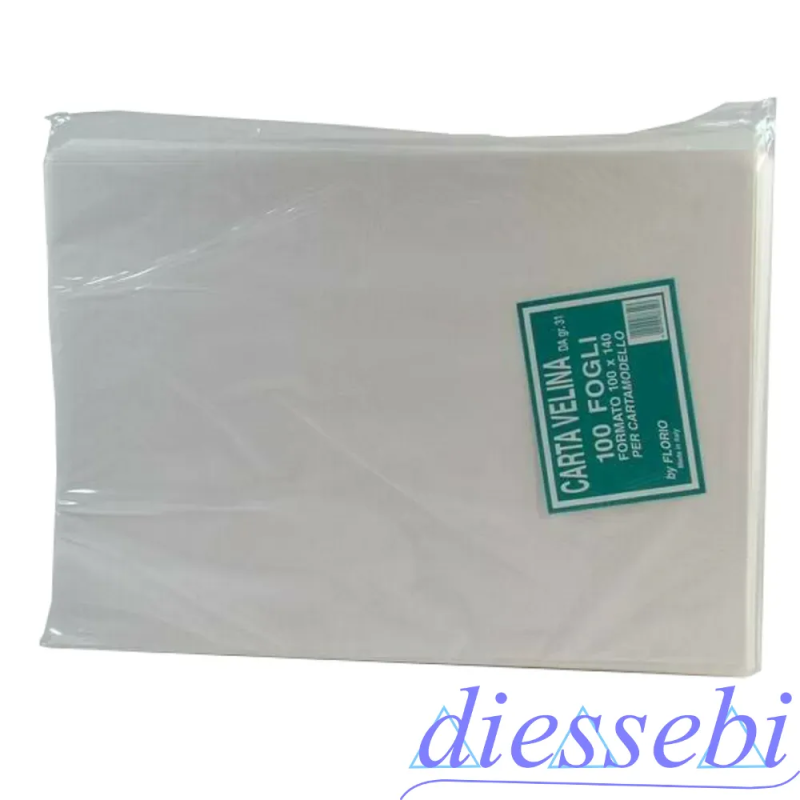 2 Fogli Carta Velina 100x140cm Florio