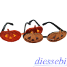 Occhiali Zucca Oro Halloween