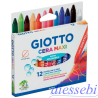 Pastelli a Cera Giotto Maxi 12
