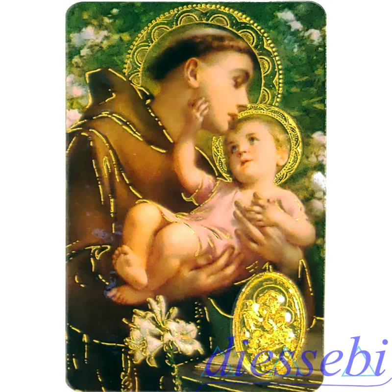 Card Decoro Sacro 6x9cm