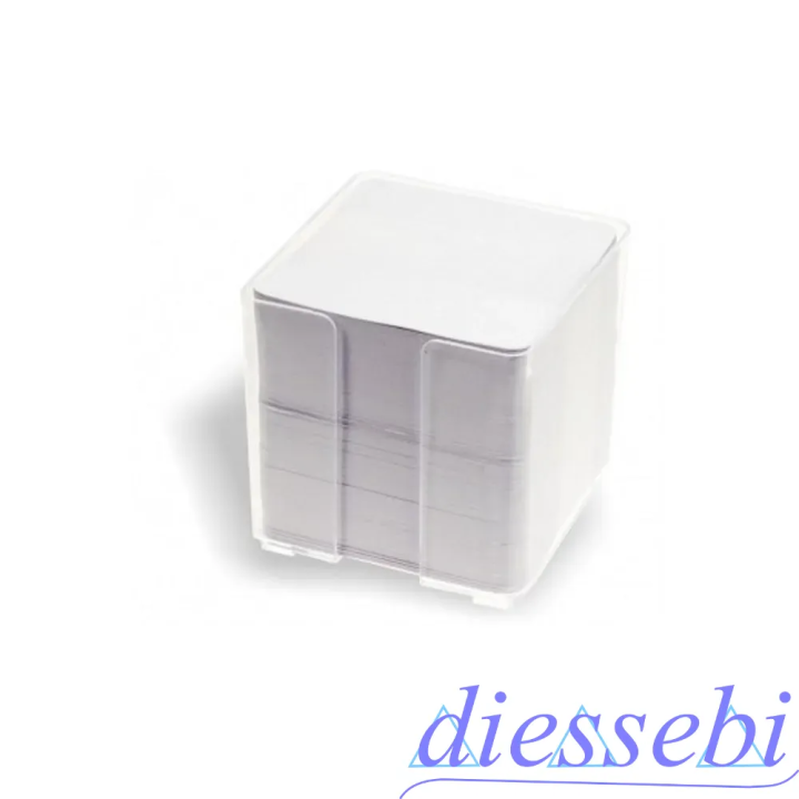 Cubo Appunti fogli bianchi 85x85 800 fogli con portafogli