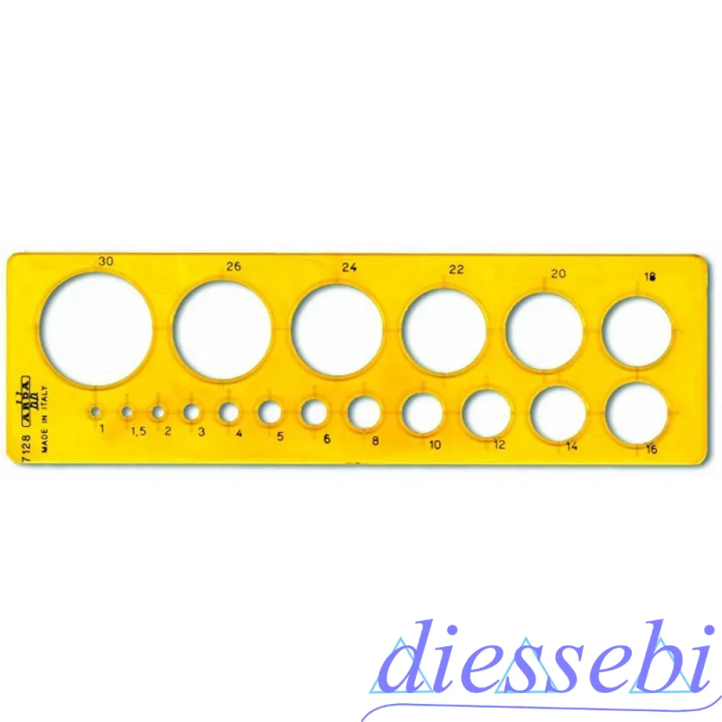 Maschera per Cerchi - Cerchiometro 1:30mm Arda