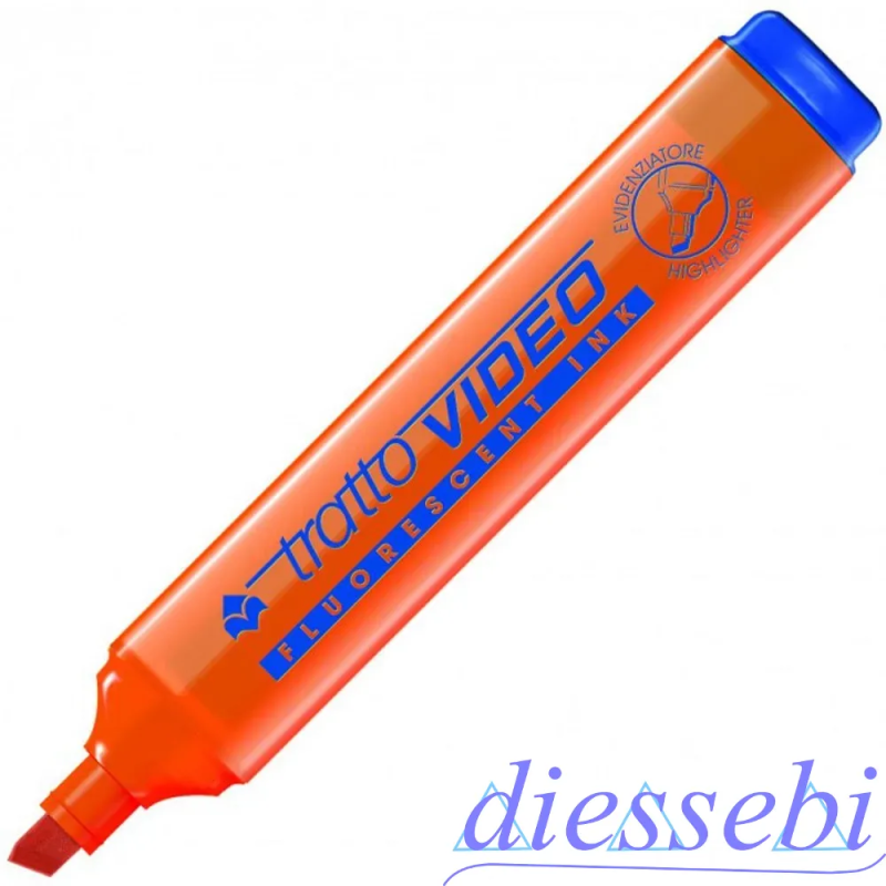 Evidenziatore Tratto Video Arancione