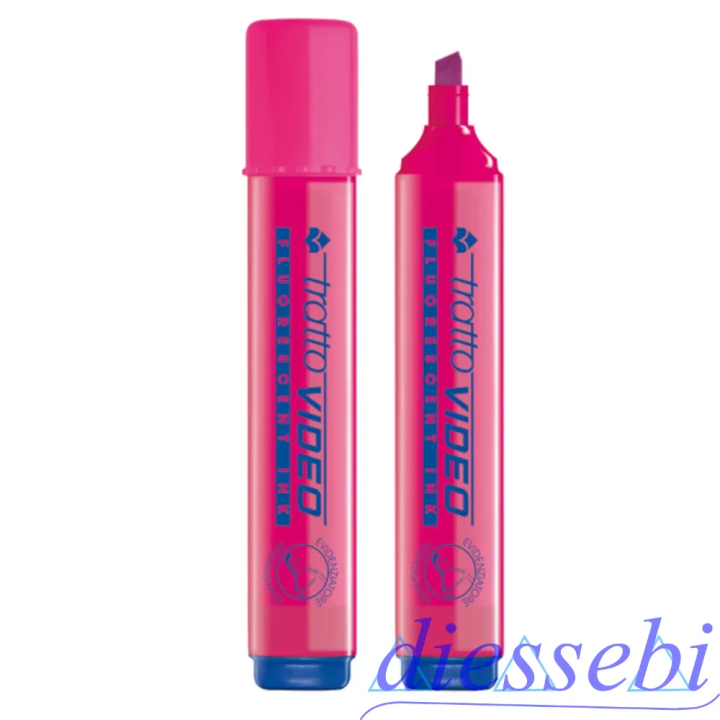 Evidenziatore Tratto Video Fucsia