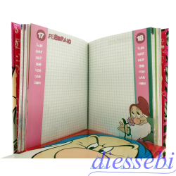 Diario 12 mesi Pocket 7 Nani Classic