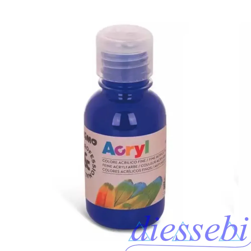 Tempera Acrilica Blu Oltremare
