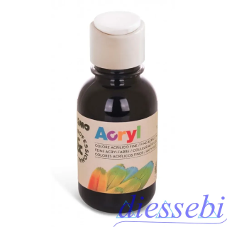 Tempera Acrilica Nero