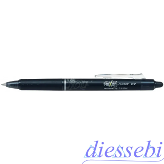 Penna Cancellabile Pilot Frixion Clicker Nero
