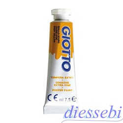 Colore Tempera Giallo Scuro Giotto