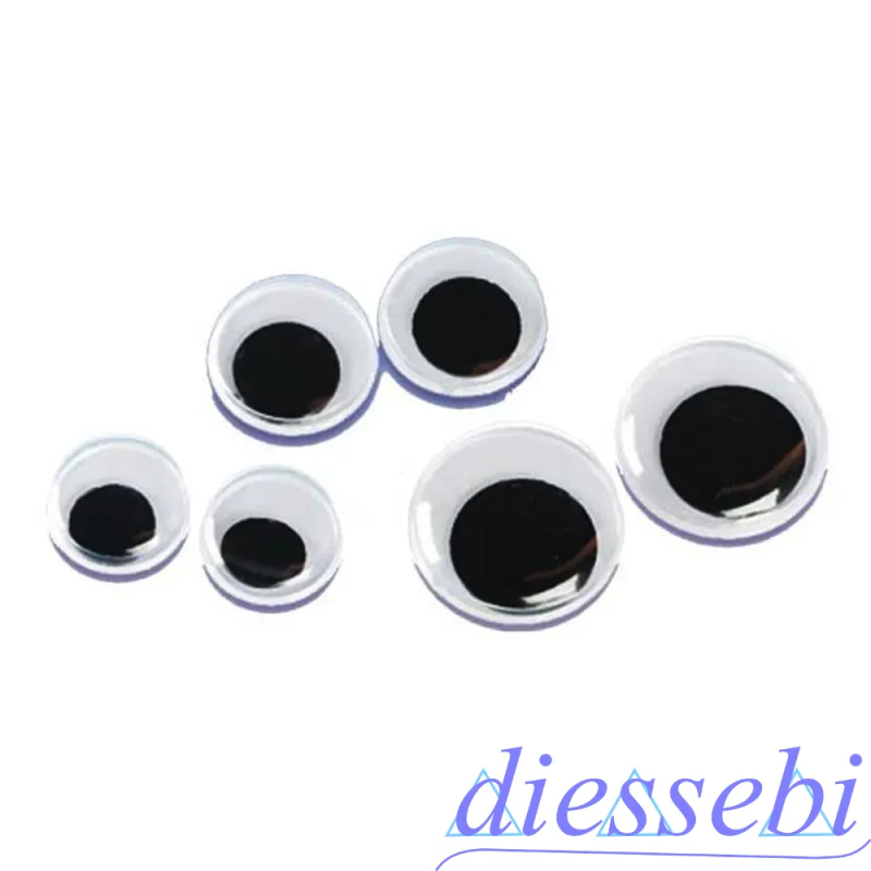 Occhi Mobili Adesivi Tondi 12mm CWR