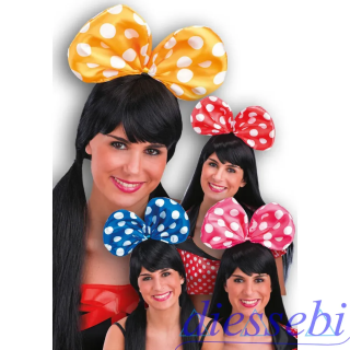 Cerchietto Fiocco a Pois