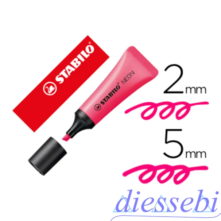 Evidenziatore Stabilo Neon Rosa