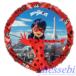 Mylar Ladybug Miraculous 45cm