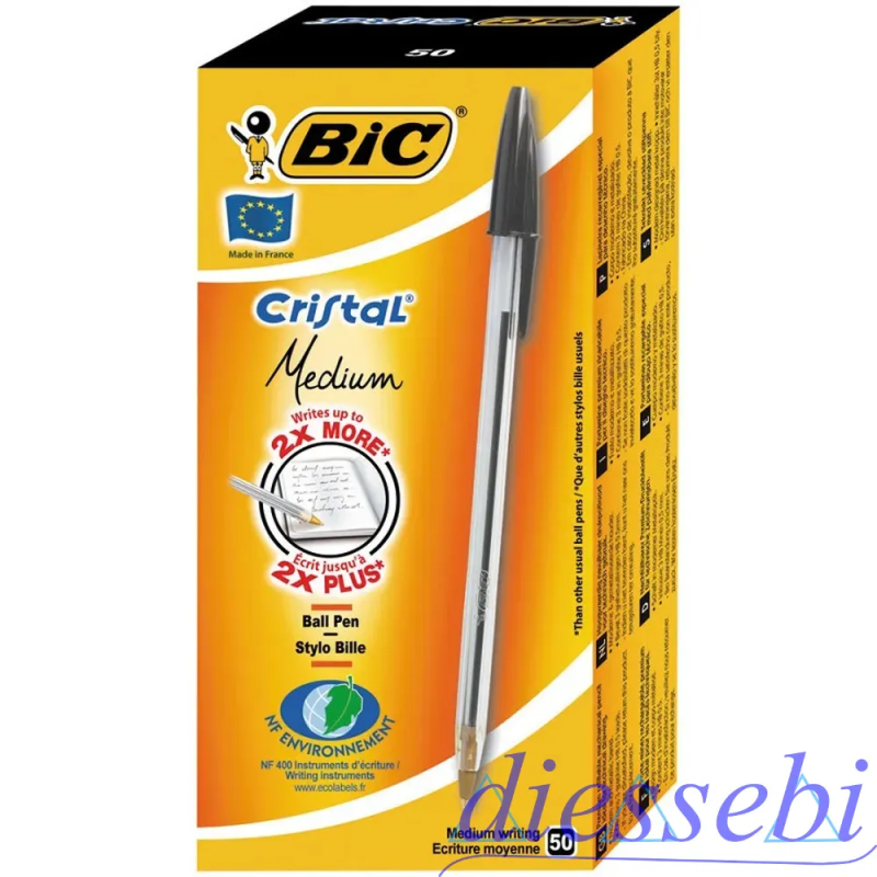 Penna Bic Cristal Large Nero