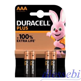 Batteria AAA Ministilo Duracell Plus