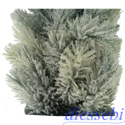 Alberello con Neve Vaso Romance