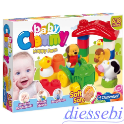Costruzioni Happy Farm Baby Clemmy Clementoni