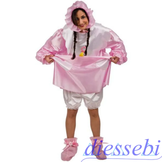 Costume Adulto Bebè Rosa