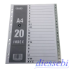 Divisore A4 verticale