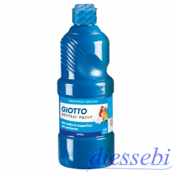 Tempera Pronta 500ml Blu Oltremare Extra Quality Giotto