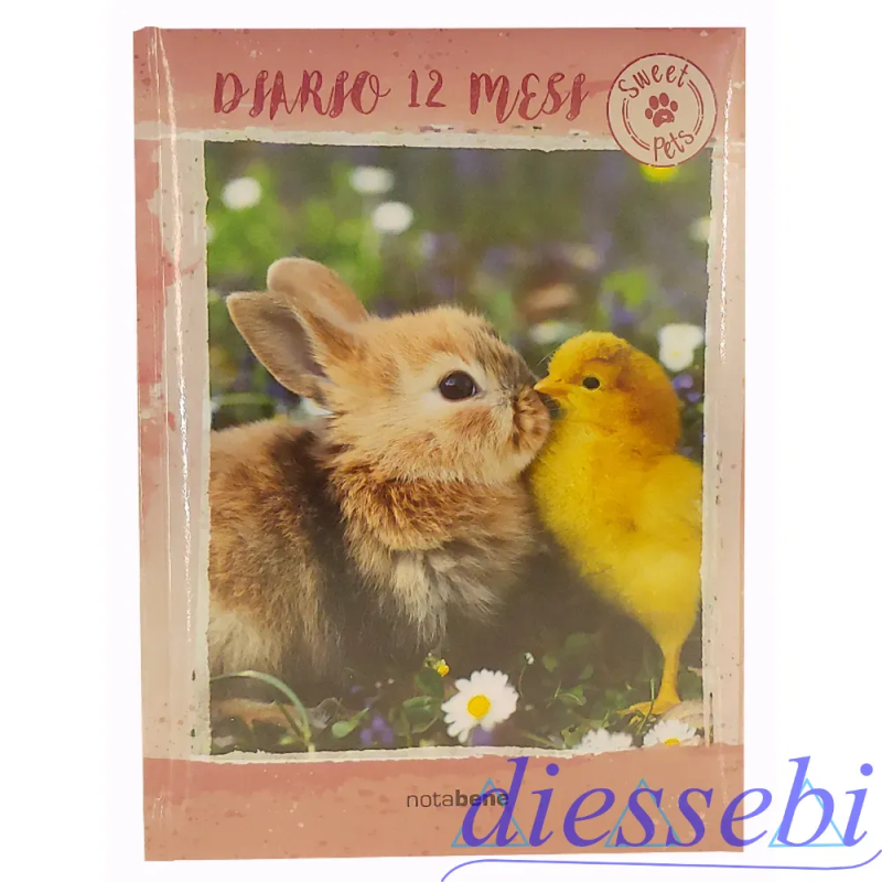 Diario Sweet Pets Coniglio Pulcino