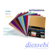 Blister 10fg A4 Metal Sandingl Adesiva 190gr (colori assortiti)