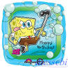 Mylar Compleanno Happy Birthday Spongebob 45cm Anagram