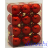 Sfera Liscia Rossa 60mm