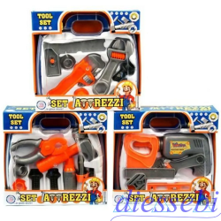 Valigetta Set Attrezzi Fai da Te - 7pz (3 mestieri)