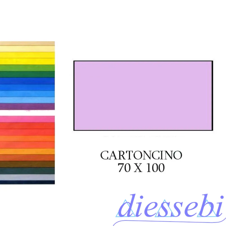 Cartoncino 70x100cm 200gr Violetto Fabriano