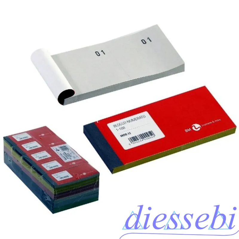 Blocco Numerato 1-100 BM