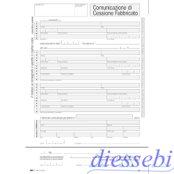 Modulo Comunicazione di Cessione Fabbricato EdiPro