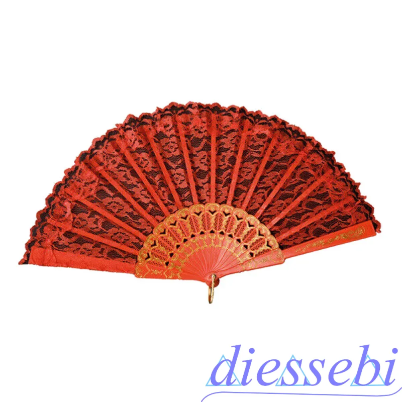 Ventaglio Tessuto Rosso