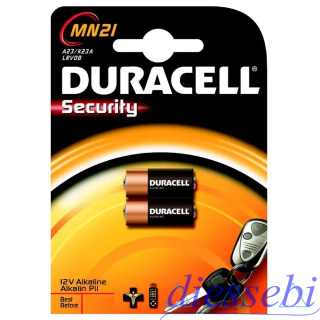 2 Batterie MN21 12v Duracell