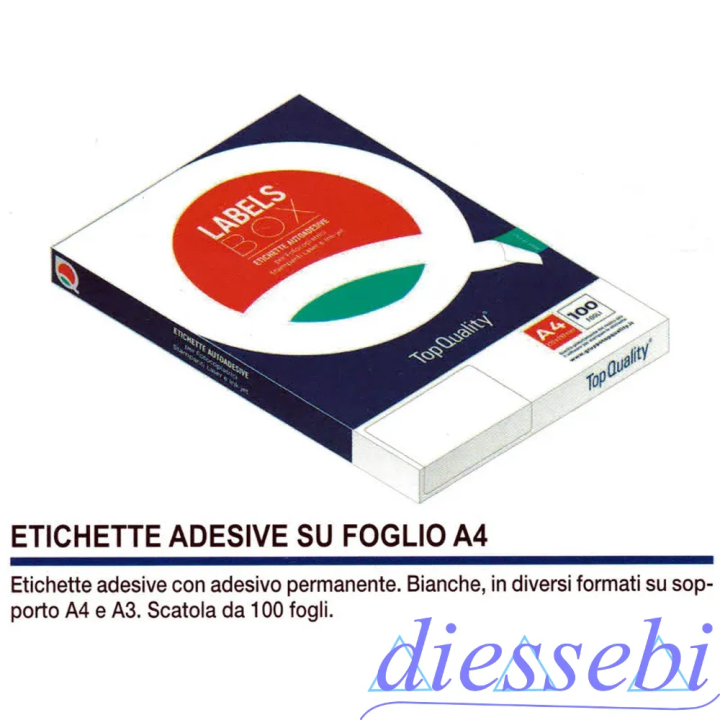 Etichette Adesive 210x297 TQ