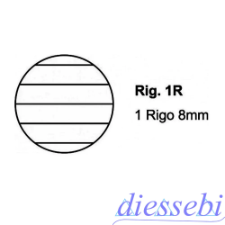 Rigatura 1R Maxi 40fg. copertina in PP- Notebook College 4 fori (colori assortiti)