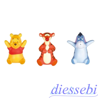 Set 3 Personaggi Protagonisti Winnie The Pooh 9cm Disney Tomy
