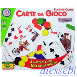 Gioco di Abilità Carte da Gioco Family Games Globo