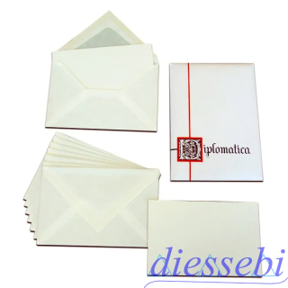 Busta Diplomatica 10 fogli + 10 cartoncini 13x18cm Blasetti