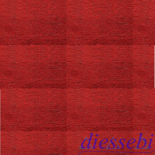 Carta Crespa Rosso Metallizzato