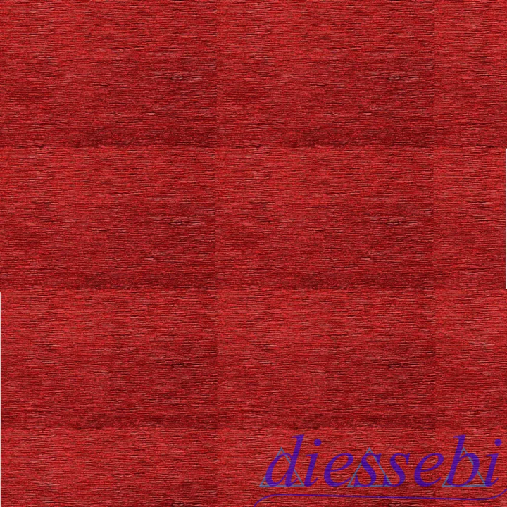 Carta Crespa Rosso Metallizzato