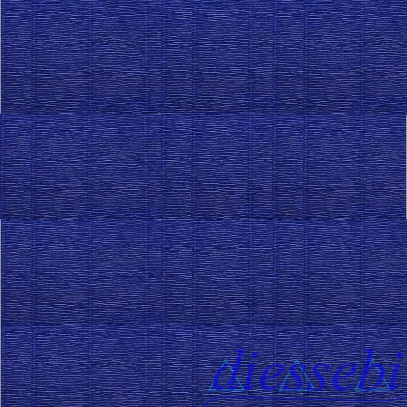 Rotolo Carta Crespa 180gr Blu (555) 50cm x 2.5m Cartotecnica Rossi