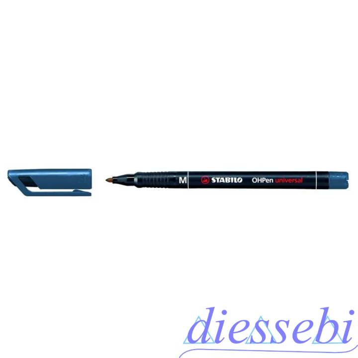 Penna OHP Stabilo M Blu