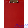 Portablocco a Molla con Copertina Rosso