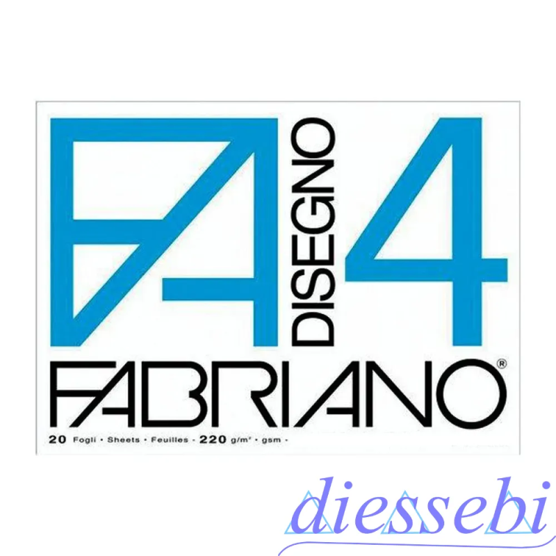 Album da Disegno Liscio 33x48cm 20fg F4 Fabriano