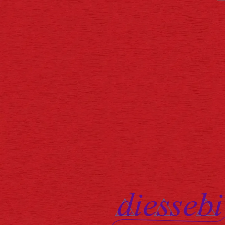 Rotolo Carta Crespa 40gr Rosso (0312) 50cm x 2.5m Cartotecnica Rossi