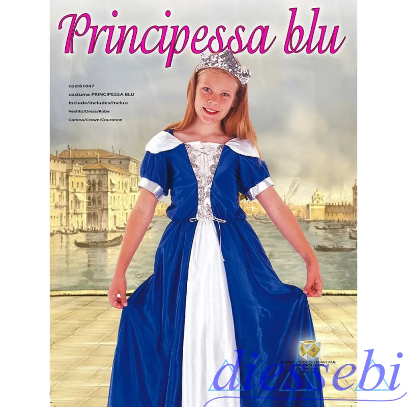 Costume Principessa Blu