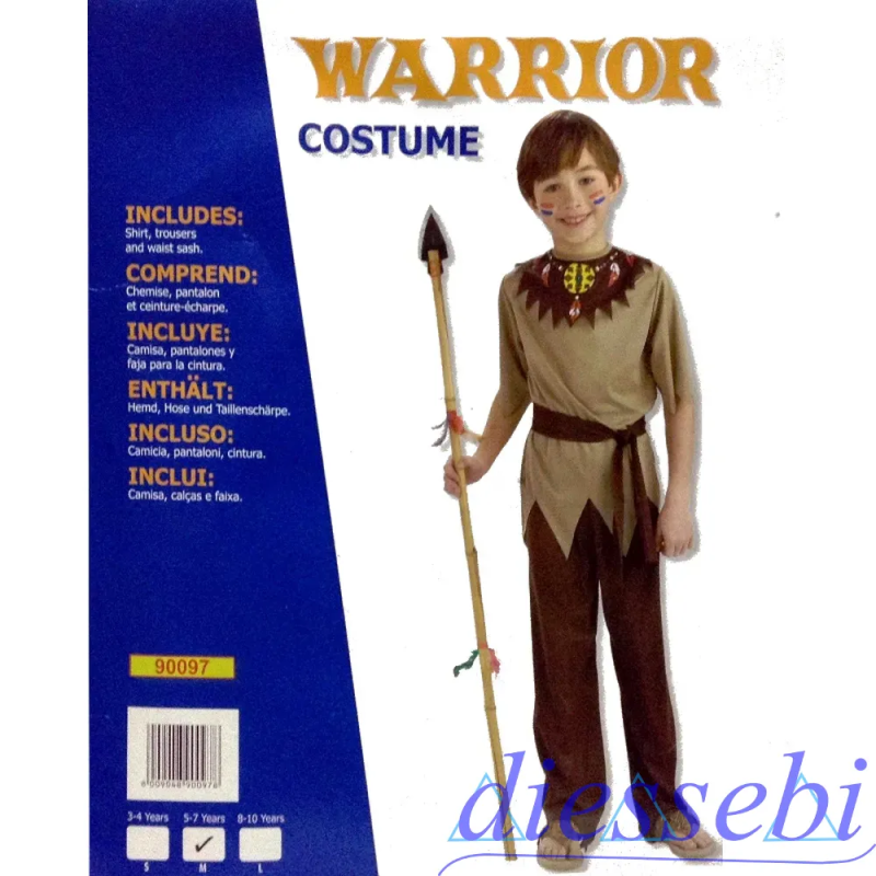 Costume Guerriero Indiano
