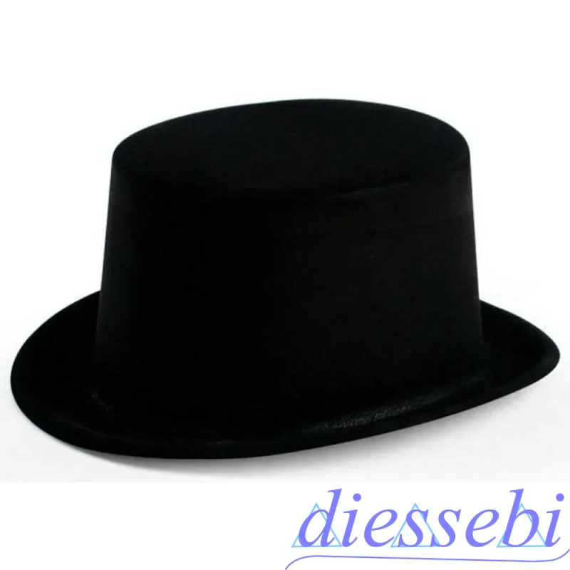Cilindro in Velluto Nero